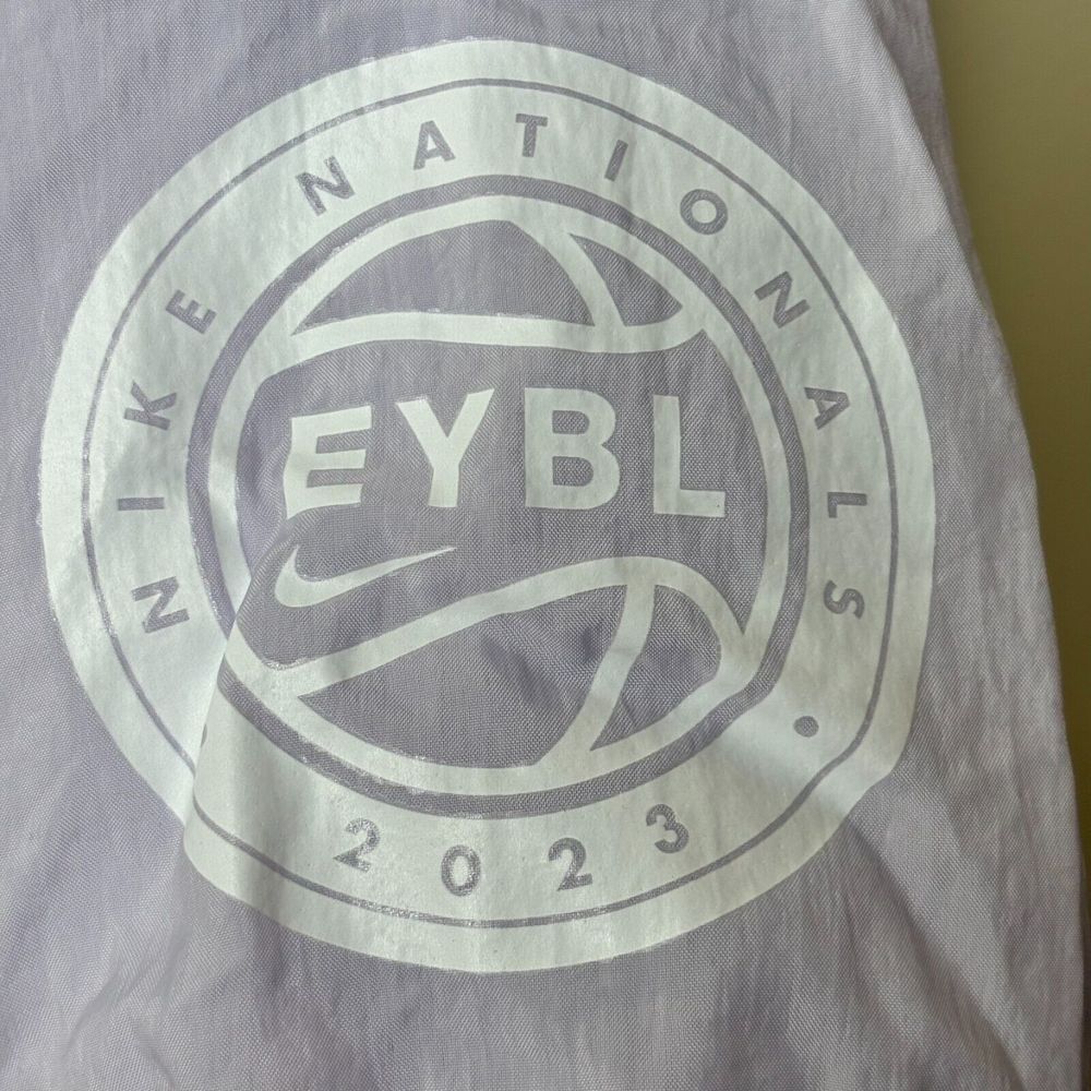 Nike EYBL 2023 Sportswear Essential Women's S Purple Woven Jacket Oversized NWT - Picture 6 of 8